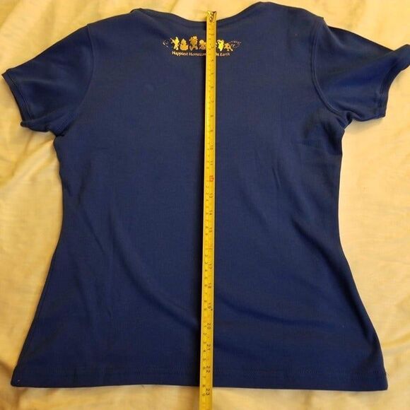 Womens M Baby Tee TShirt Disneyland 50th Anniversary Happiest Homecoming Disney - Picture 8 of 8